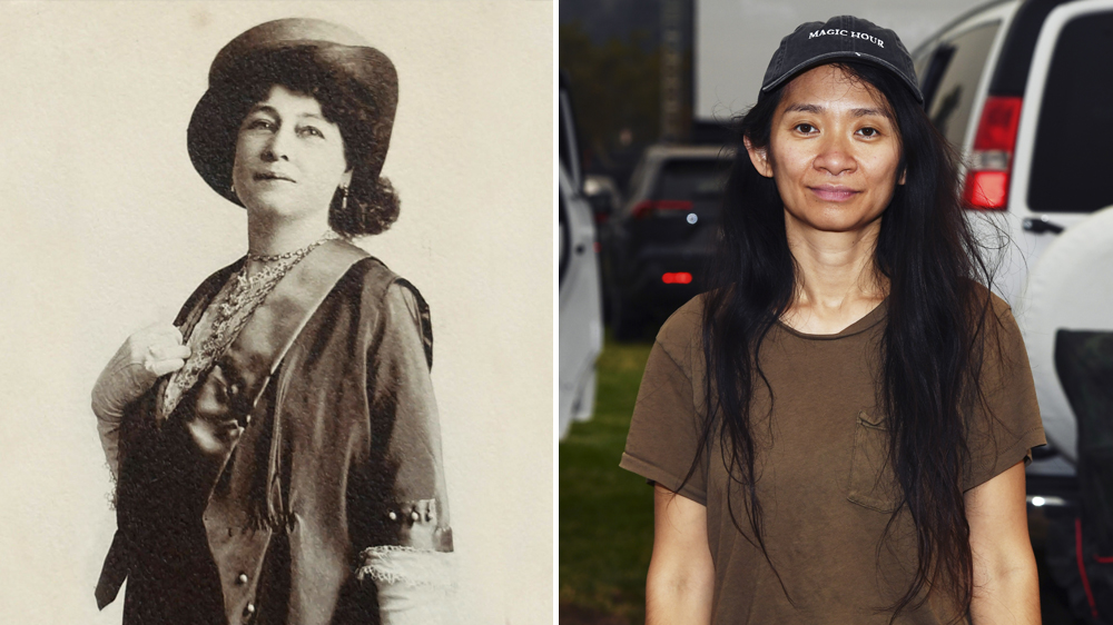 Chloé Zhao and Alice Guy-Blaché Collage