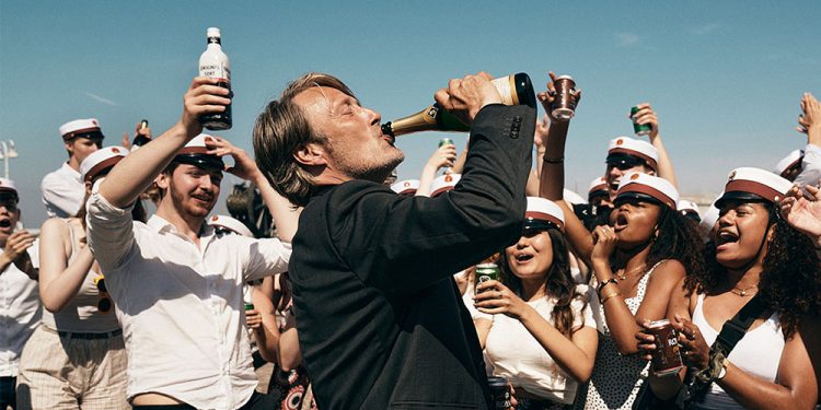 Another round – drinking alcohol in the morning.