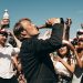 Another round – drinking alcohol in the morning.