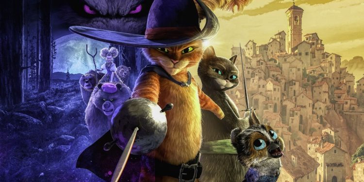 puss in boots the last wish 2022 poster