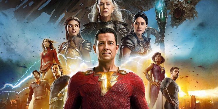 shazam fury of the gods 2023 poster