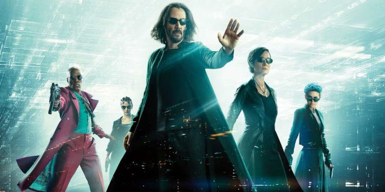 the matrix resurrections 2021 poster