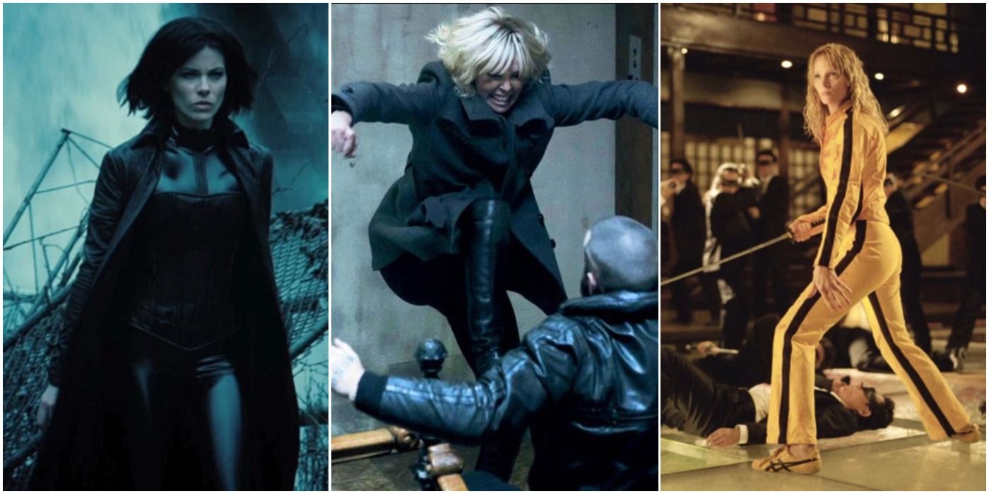 Best Female Action Films - Kill Bill, Atomic Blonde, Underworld