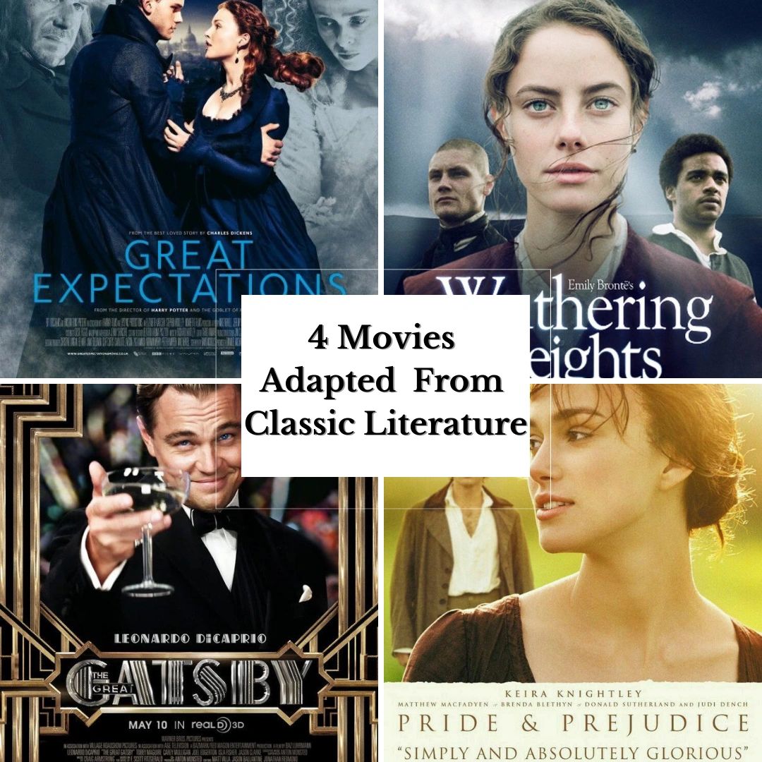 International book adaptations collage