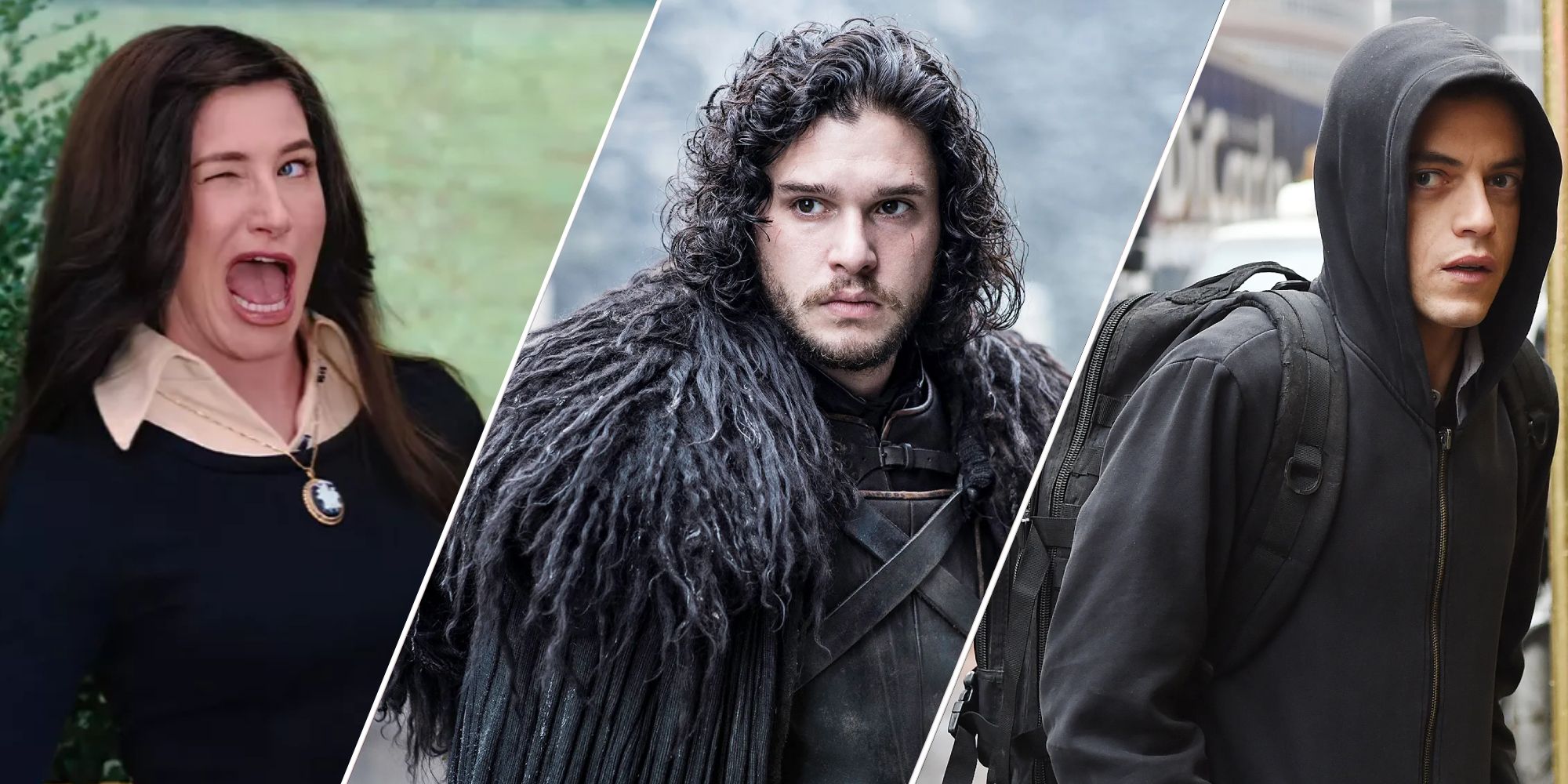 Unpredictable plot twists in TV shows